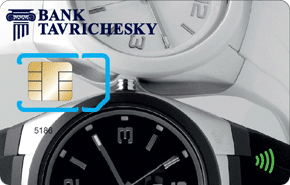 Дебетовая карта «Часы» от Таврического Банка