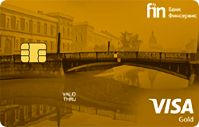 Дебетовая Gold от банка Финсервис