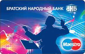 Дебетовая Maestro / Electron от Братского Народного Банка