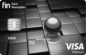 Дебетовая Platinum от банка Финсервис