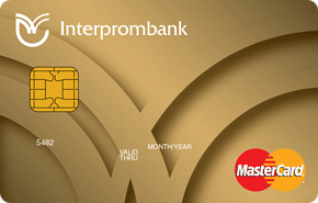Дебетовая Gold от Интерпромбанка