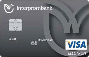Дебетовая Electron от Интерпромбанка