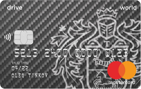 Дебетовая карта «Tinkoff Drive» от Тинькофф банка