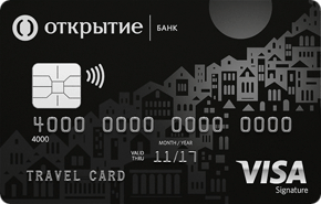 Travel, тарифный план Премиум от банка «Открытие»