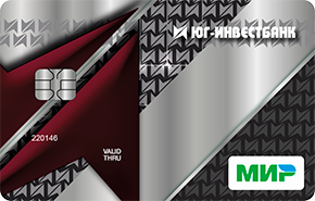 Дебетовая Мир от Юг-Инвестбанка